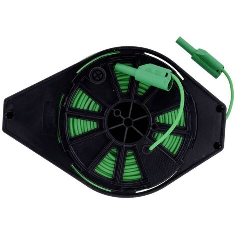 Metrel A 1510 Puntali di sicurezza Spina a banana 4 mm Spina a banana 4 mm 50 m Verde 1 pz.