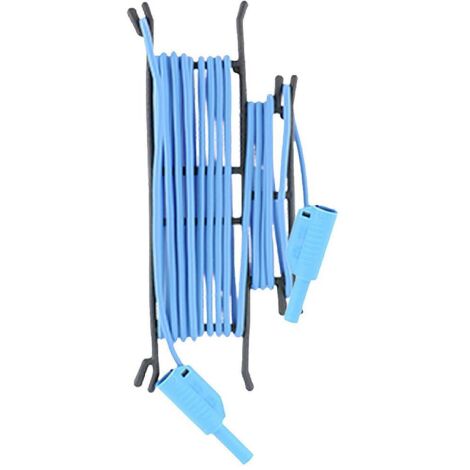 Metrel A 1526 Cordon de mesure de sécurité banane mâle 4 mm banane mâle 4 mm 5 m bleu 1 pc(s)