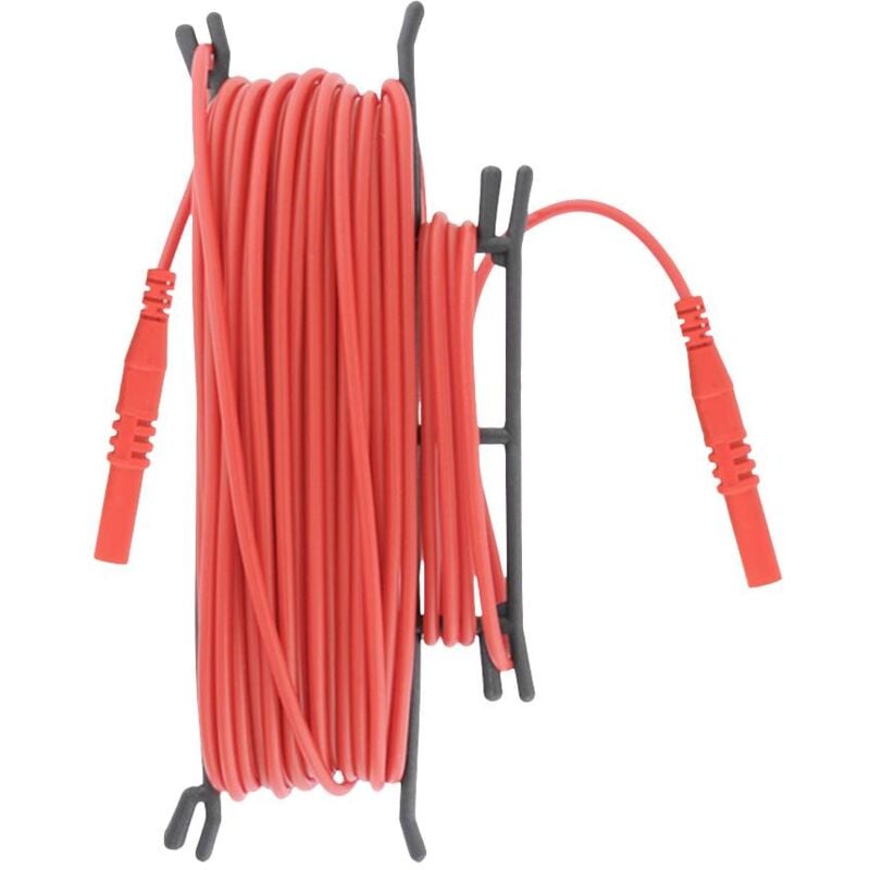 A 1630 Cordon de mesure banane mâle 4 mm banane mâle 4 mm 5 m rouge 1 pc(s) W316472 - Metrel