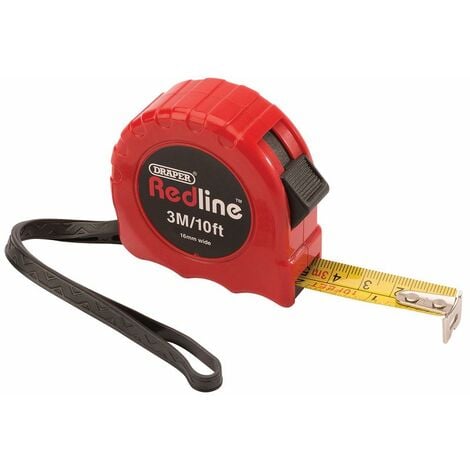 16ft x 19mm Measure Measuring Metric Imperial DIY Tool Hi-Vis Contour Tape 5m