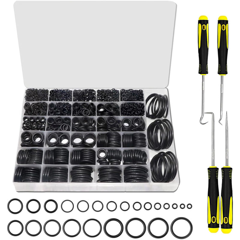 Image of Metric nitrile rubber O-ring kit, 32&hellip;