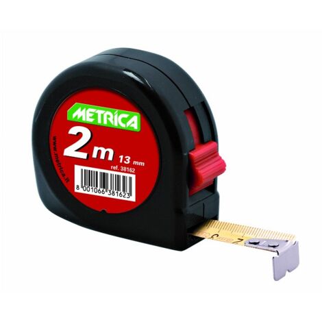 Metrica 38162 - Flessometro tascabile, 2 m
