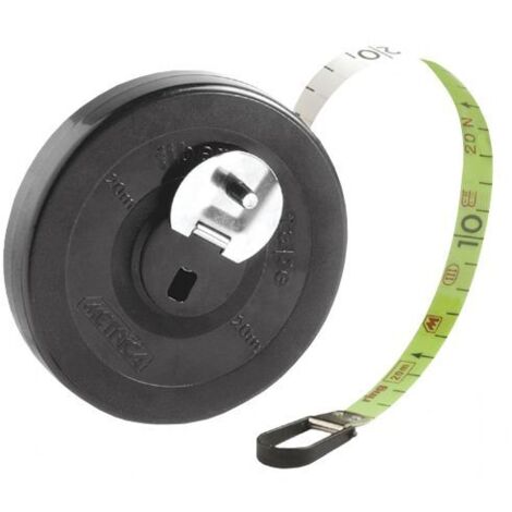 Metrica 40017 - Nastro in fibra di vetro, larghezza 16 mm, lunghezza 20 m