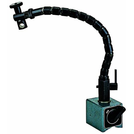 Metrica 46020 Base Magnetica Snodata, H 370 mm, 45 Kg per Comparatore