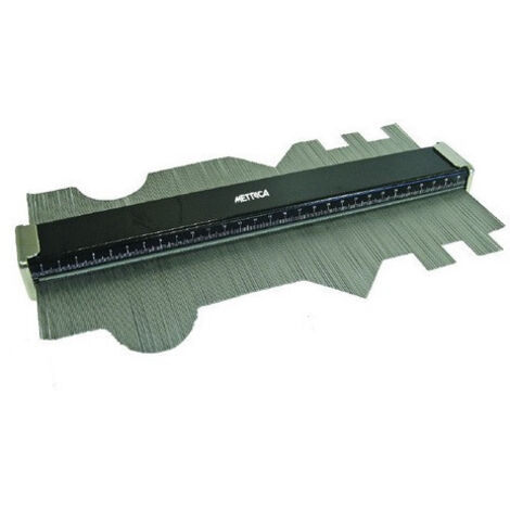 Metrica 72003 Profilometro Professionale, 150 X 85 mm Acciaio Temprato