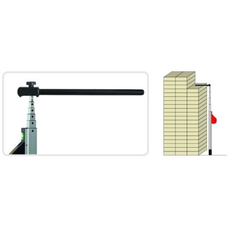 METRICA - Bec à vis pour mesures extérieures longueur 33 cm pour mesure télescopique TELEFIX