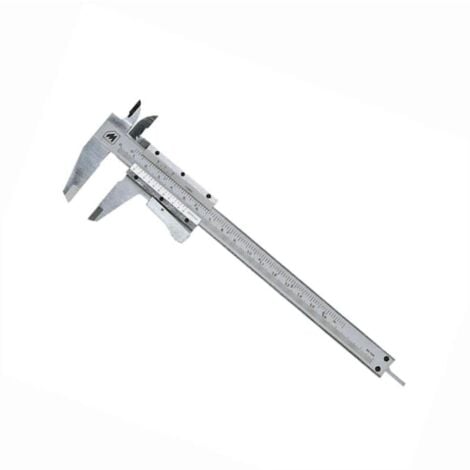 METRICA calibre acero inoxidable 155mm , Calibre de acero inoxidable. - Tamaño: 155 mm. - 4 Funciones de medida. - Caja ABS. - Medición de 150mm gama. - Longitud del pico de 40 mm.