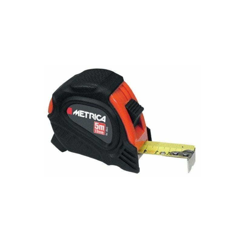 

Cinta métrica 5 m 1 bloqueo y 2 frenos - 38646H - Metrica