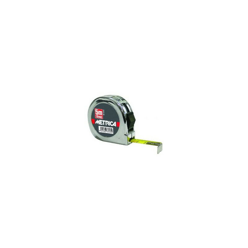 

Cinta métrica de bolsillo cromada 5 m x 25 mm - 8196 - Metrica