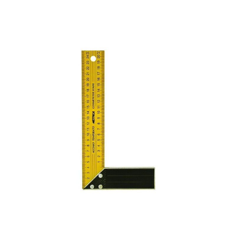 

Metrica - Escuadra de carpintero amarilla 150 mm - 29240