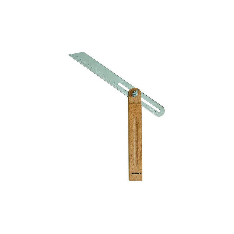

Metrica - Falsa escuadra de madera regulable 150 x 250 mm - 69650