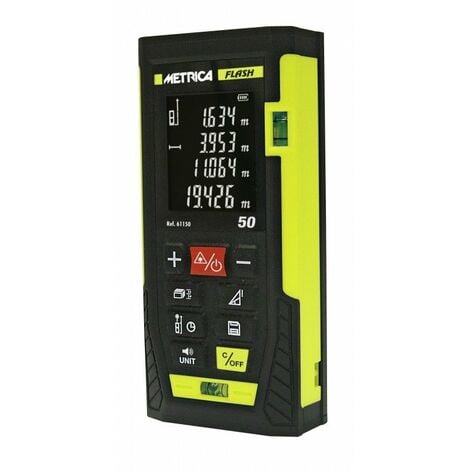 Metrica - Télémètre laser 50 m - Flash 50