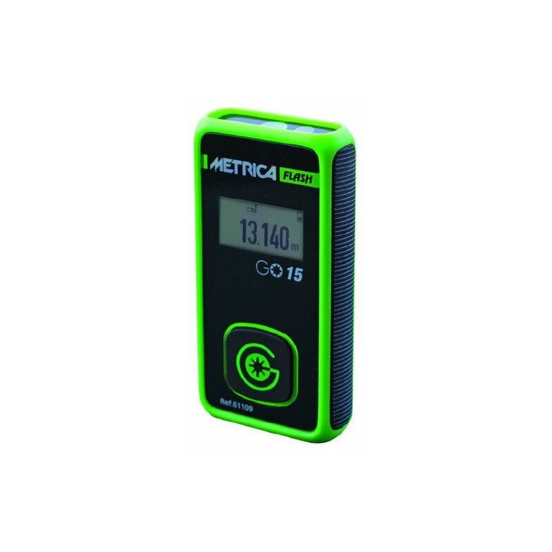

Telémetro láser FLASH GO 15 de 15 m de alcance - 61109 - Metrica