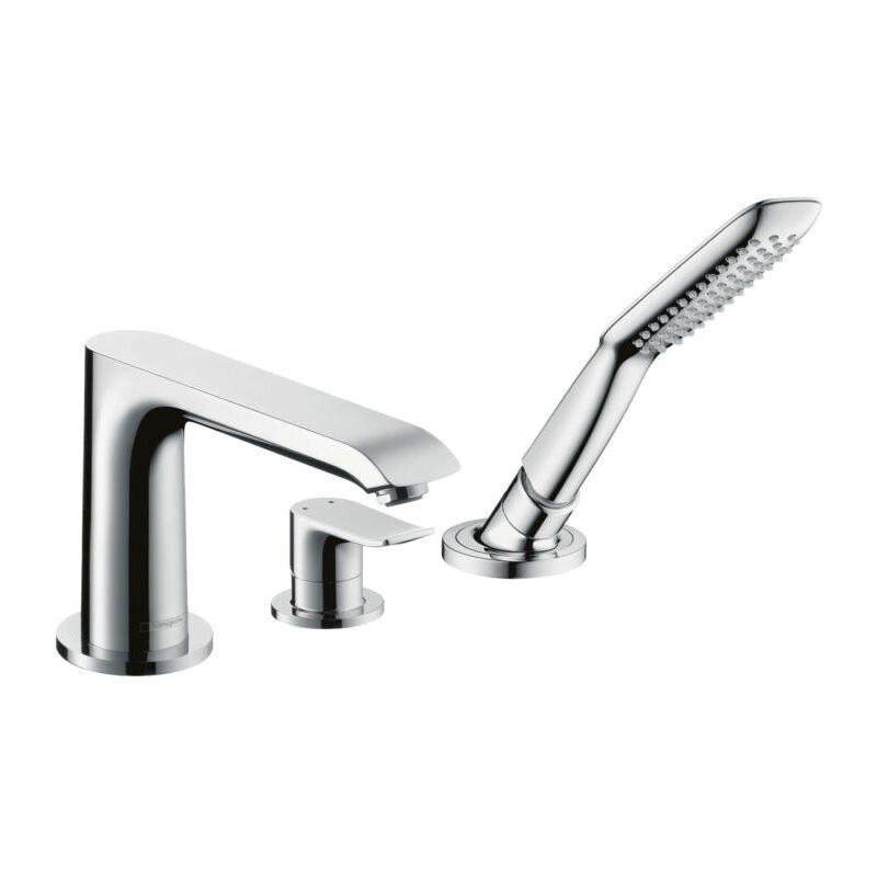 hansgrohe Metris raccord de baignoire 31190000 raccord de jante de baignoire 3 trous, chromé