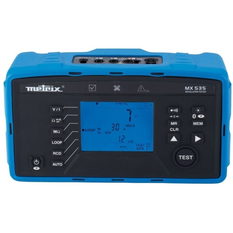 Metrix - Testeur d'isolation Chauvin Arnoux mx 535 ( Prix pour 1 )