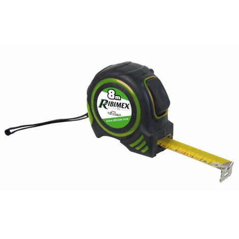 Metro a nastro bloccabile 8m Ribitech  25mm