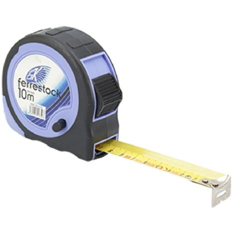 metro a nastro ferrestock 321025 10 m doppio freno
