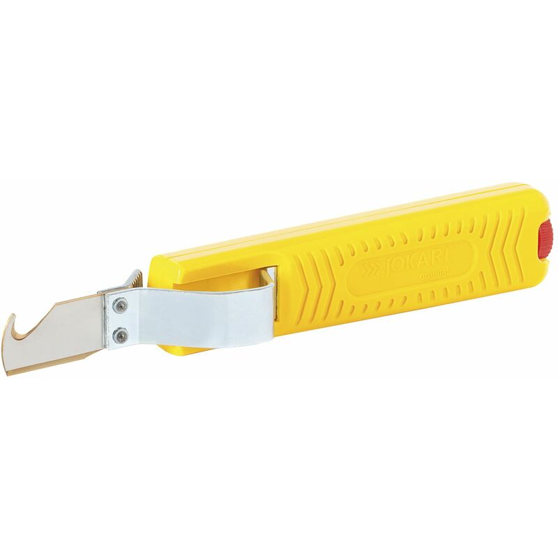 

Cuchillo pelacables Standard Nº 28H con cuchilla en forma de gancho (Ø 8-28 mm)