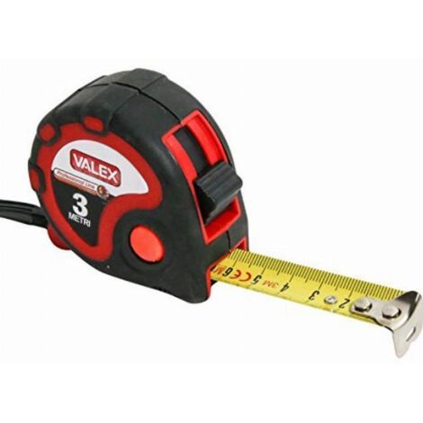 Metro flessibile flessometro valex 3 metri 1800536 rullina metrica 1800536