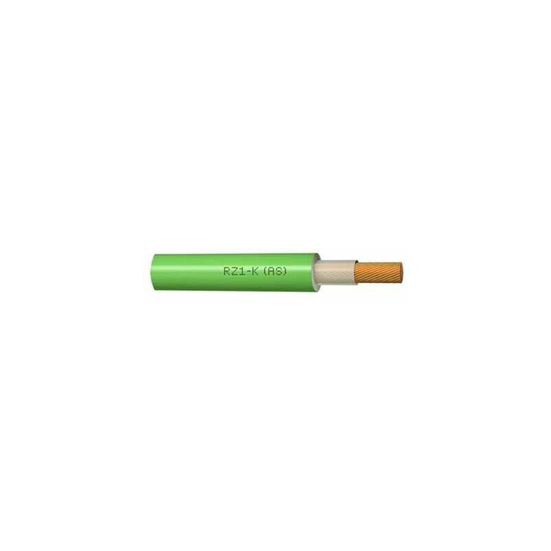 

Metro manguera 1x10mm RZ1-K 0,6/1KV LH verde