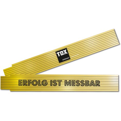 Metro pieghevole 2 m "ERFOLG IST MESSBAR"