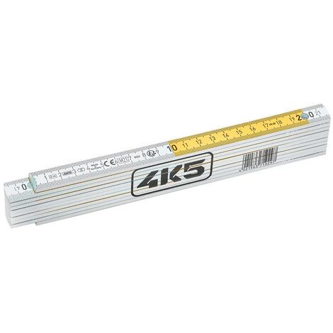 Metro plegable con goniómetro incorporado 4K5 606.105-2 - FR2X (23 cm - 2 m)