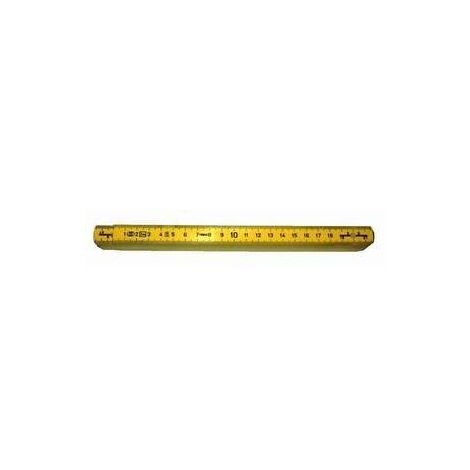 Metro snodabile in plastica - Color giallo