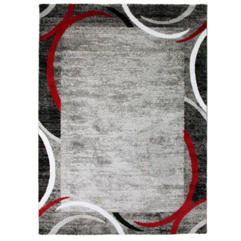 Les Tendances – Tapis vintage 160x230 cm – 100% polypropylène – Épaisseur 20 mm – Motifs abstraits – Entretien facile avec aspirateur