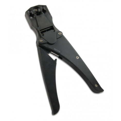 METRONIC 483560 PINCE À SERTIR RJ9/RJ6/RJ11/RJ45 NOIR