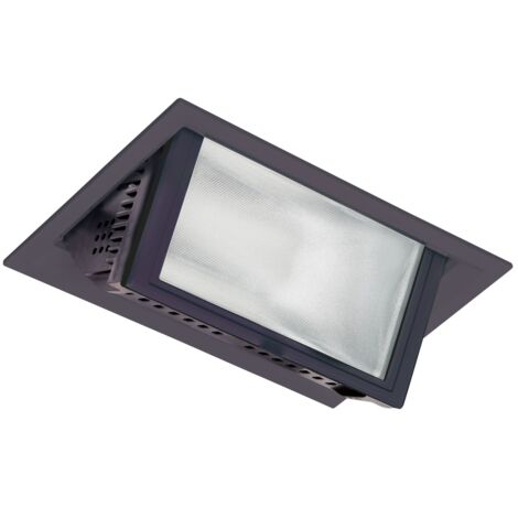 METROPOLIS Downlight bascul. 70° LED 30W 4000K 2700lm noir ARIC 51247