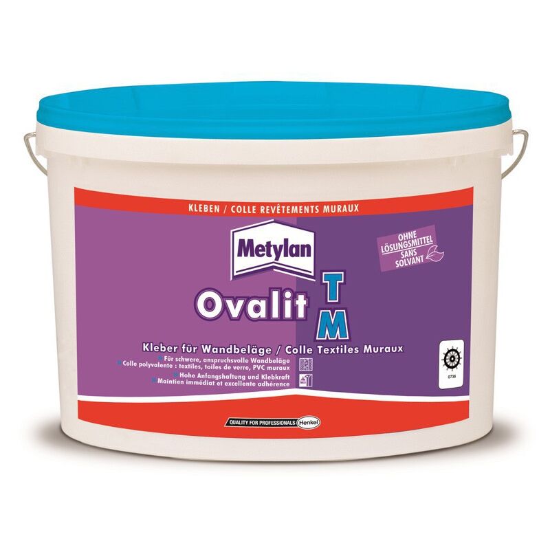 Metylan - Colle textiles muraux Ovalit tm Conditionnement: 10KG