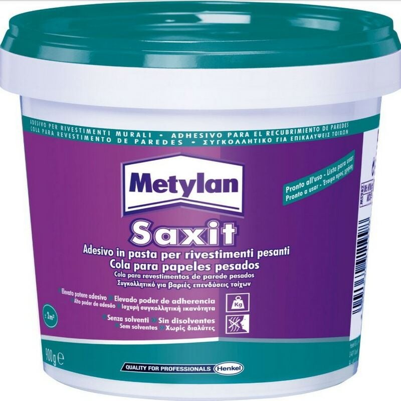 Saxit 900 gr colle acrylique adhA sifs revA tements muraux adhA sifs - Metylan