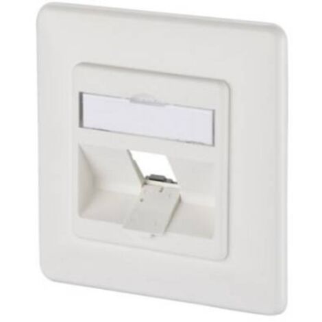 METZ 130B20D11002KE CONNECT 130B20D11002KE-PRESA DI RETE DA INCASSO CON PIASTRA CENTRALE E TELAIO, SENZA ATTREZZI