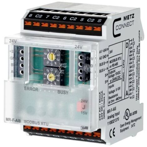 Metz Connect 1108321370 24 V/AC, 24 V/DC 65 mA Contenu 1 pc(s) Q818203