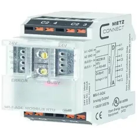 Metz Connect 110835130270 24 V/AC, 24 V/DC 50 mA Anzahl Ausgänge:4 x Inhalt 1 St.