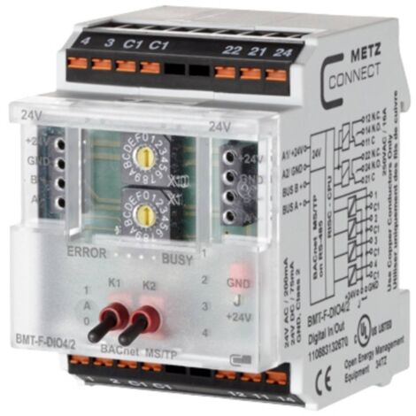 Metz Connect 110883132670 24 V/AC, 24 V/DC 200 mA Nbr. de sorties:2 x Contenu 1 pc(s) Q818183