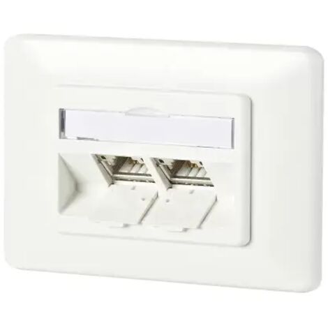 Metz Connect C6Amodul 2 Port 180°M UP reinweiß 130B11D21002-E