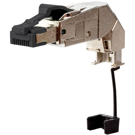 Metz Connect  Feldkonfektionierbarer RJ45-Stecker 130E405042-E Stecker    Schwarz 1 St.
