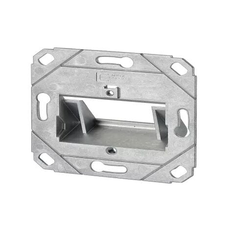 Metz Connect Keystone Anschlussdose UP0 2 Port unbestückt 130B20D21200KE