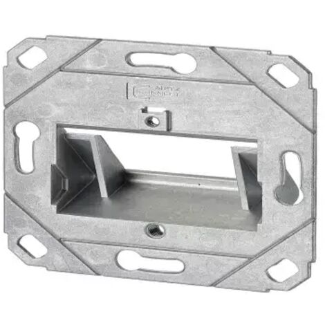 Metz Connect Keystone Anschlussdose UP0 2 Port unbestückt 130B20D21200KE