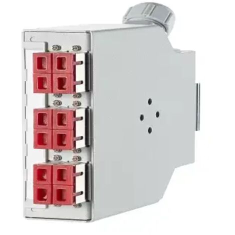 Metz Connect LWL-Spleißverteiler 6xSC-D Kupplung OpDAT REGplus 6SCD