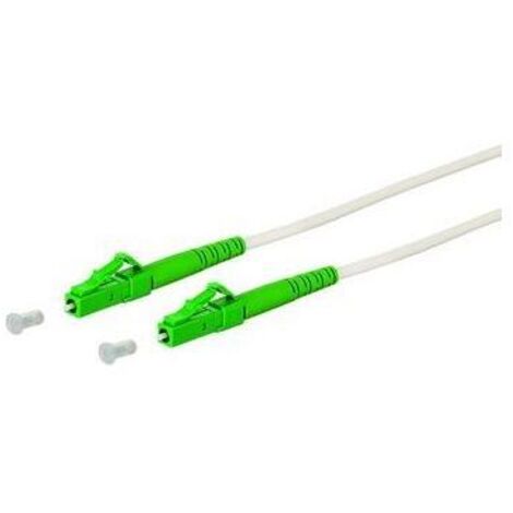 Metz Connect OpDAT Patchkabel LC APC/LC APC OS2 weiß, 2,0 m 151P7JAJA20E