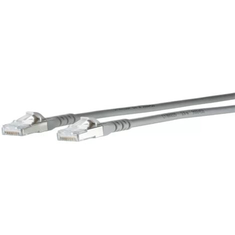 UNBEKANNT Metz Connect Patchkabel Cat.6A AWG 26 20,0 m grau 130845B033-E