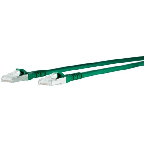 Metz Connect Patchkabel Cat.6A AWG 26 5,0 m grün 1308455055-E