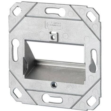 Metz Connect Prise réseau encastré insert non équipé 3 ports C151271