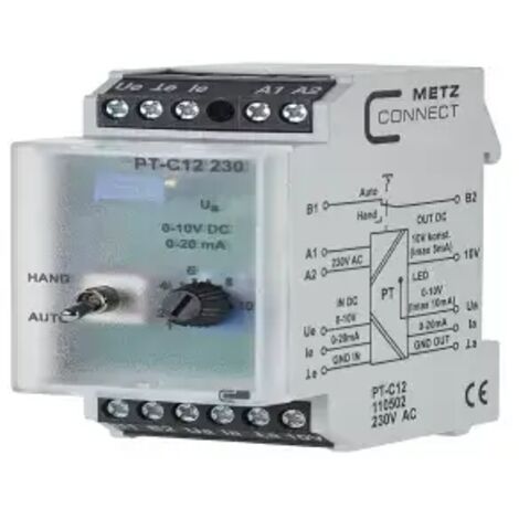 Metz Connect PT-C12 230 V AC 110502 Signalwandler 1 St.