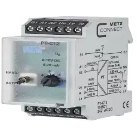 Metz Connect PT-C12 24 V AC/DC 110501 Signalwandler 1 St.