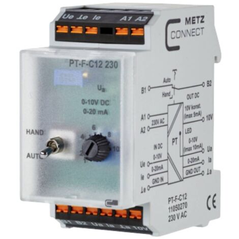 Metz Connect PT-F-C12 230 V AC 11050270 Convertisseur de signal 1 pc(s)
