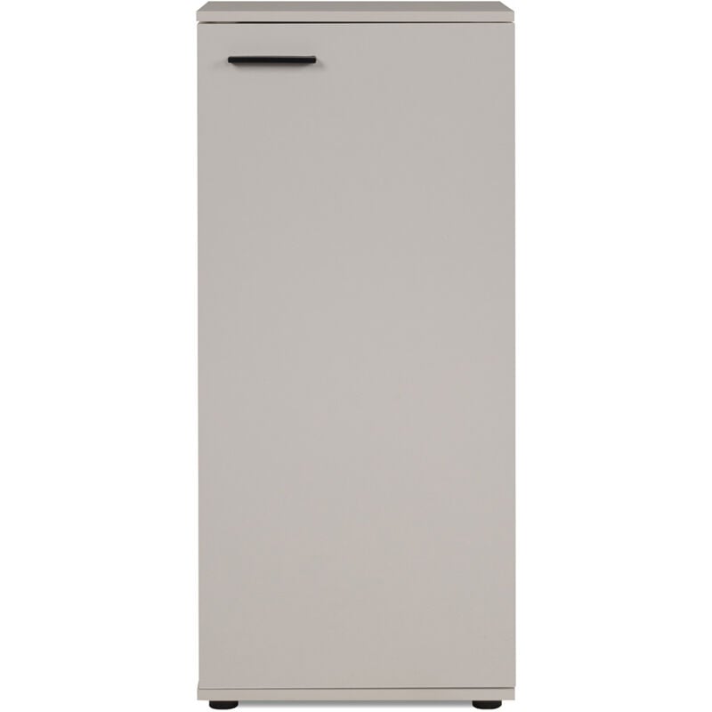 Homifab - Meuble à chaussures 1 porte beige 50 cm - Diego