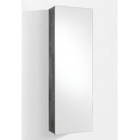 Meuble à chaussures/étagère avec miroir FREE oxyde